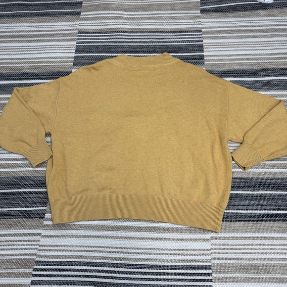 Free People FP‎ Beach Solar Sweater Pants Set Women's 2 Piece Knit Gold Heather - Picture 4 of 16